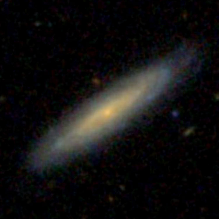 SDSS image of spiral galaxy NGC 4611