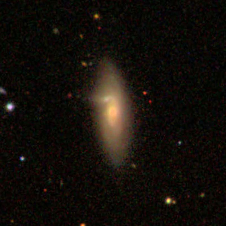 SDSS image of lenticular galaxy NGC 463