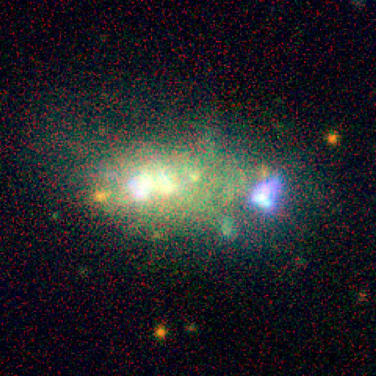 PanSTARR image of irregular galaxy NGC 4678