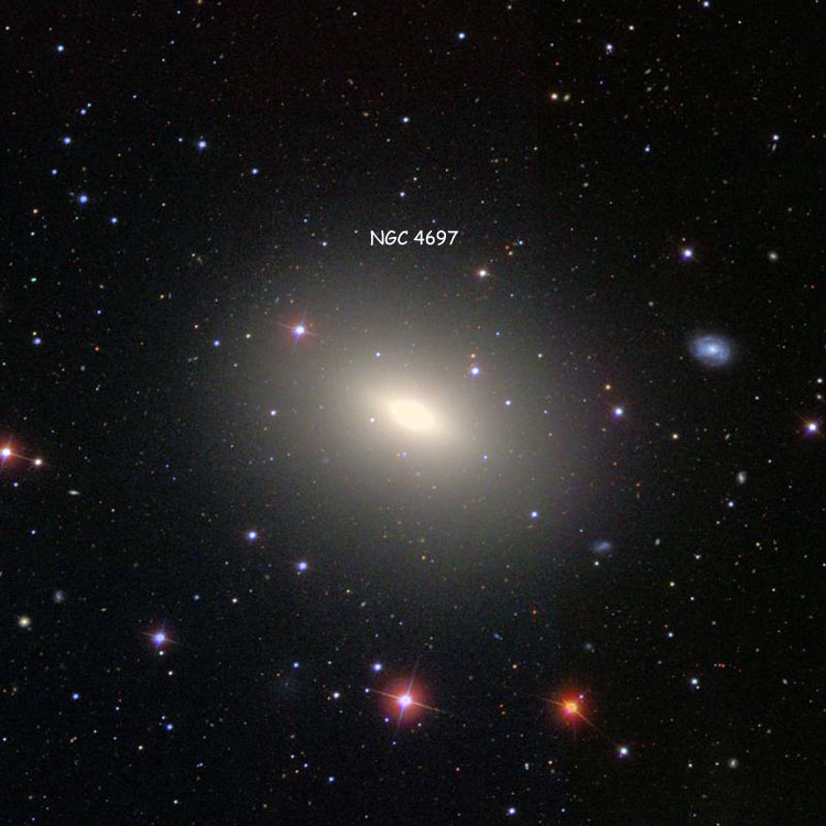 SDSS image of region near NGC 4697