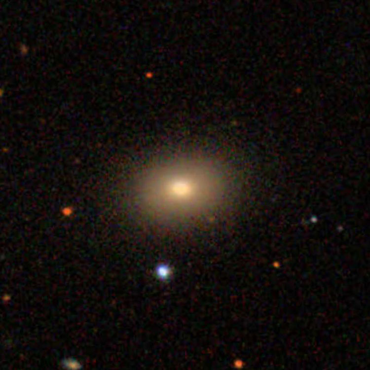 SDSS image of lenticular galaxy NGC 476