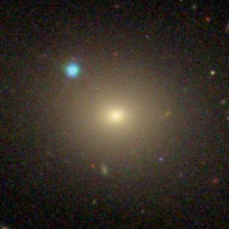 SDSS image of lenticular galaxy NGC 4816