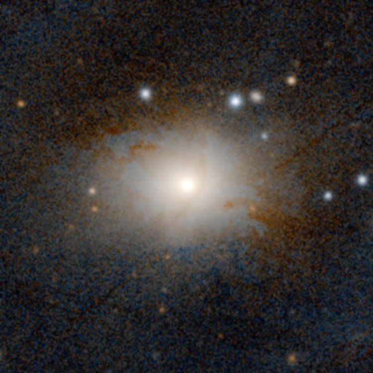 PanSTARRS image of lenticular galaxy NGC 4822