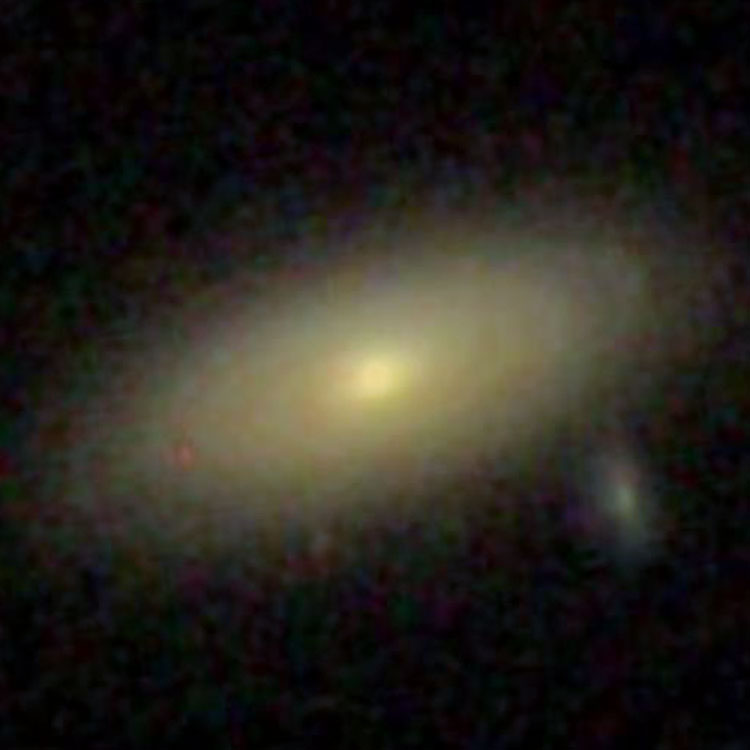 SDSS image of spiral galaxy NGC 4834