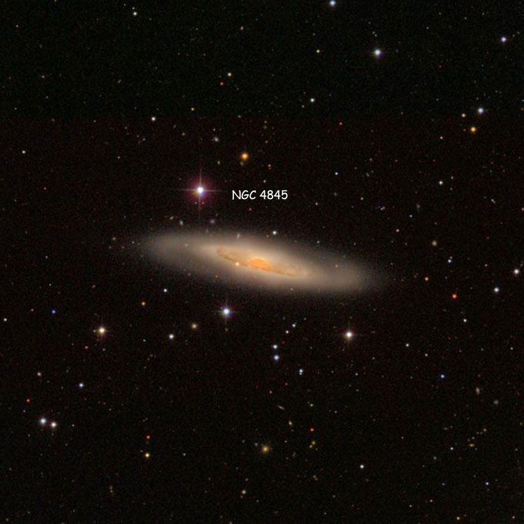 SDSS image of spiral galaxy NGC 4845><br><img src=ngc4845wide.jpg border=1 width=750 height=750 alt=
