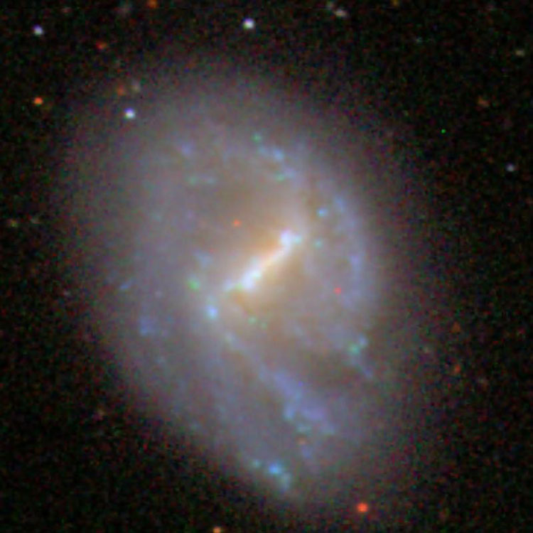 SDSS image of spiral galaxy NGC 4904