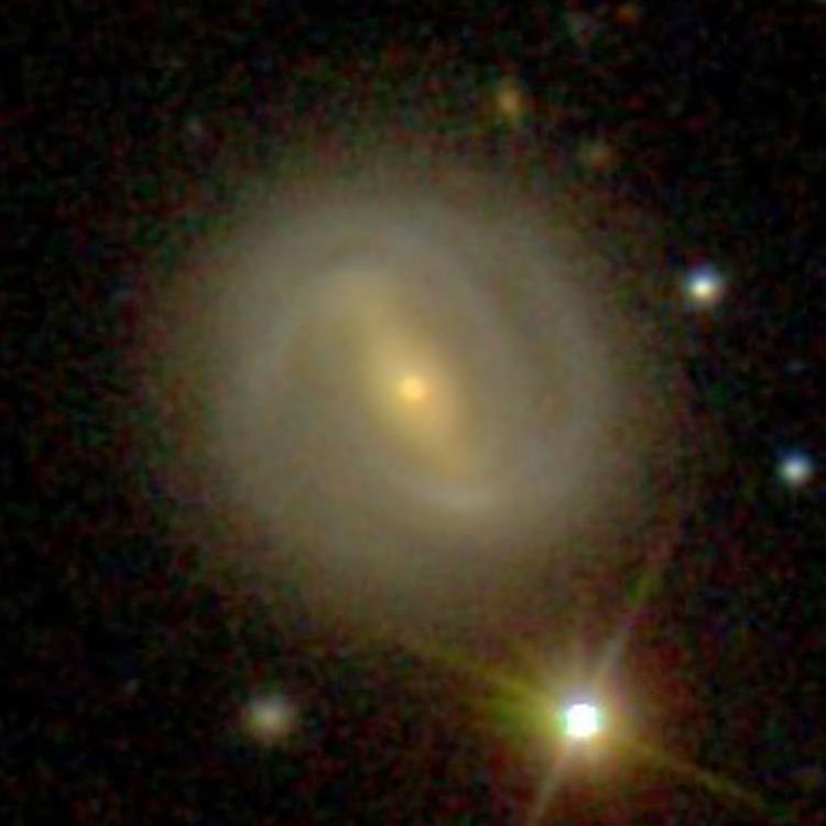 SDSS image of spiral galaxy NGC 4907