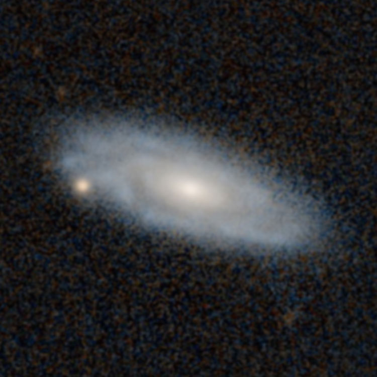 PanSTARRS image of spiral galaxy NGC 4918