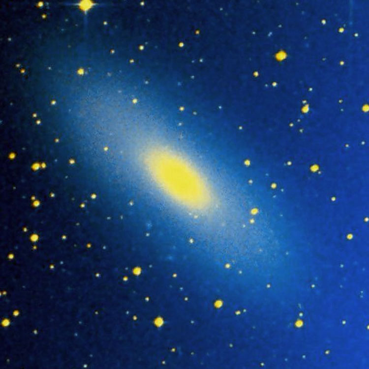 DSS image of lenticular galaxy NGC 5102
