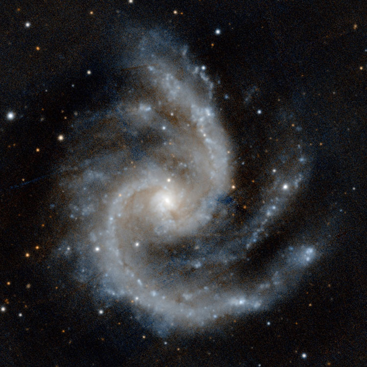 PanSTARRS image of spiral galaxy NGC 5247