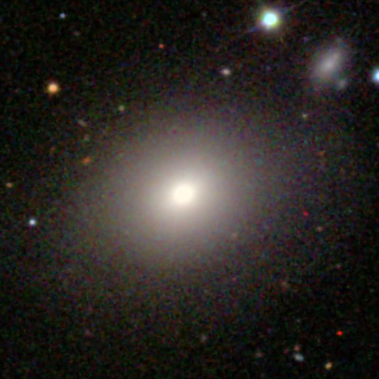 SDSS image of lenticular galaxy NGC 5250