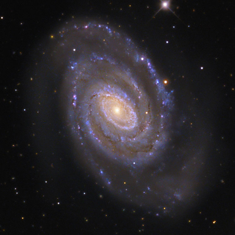 Mount Lemmon Observatory image of spiral galaxy NGC 5364