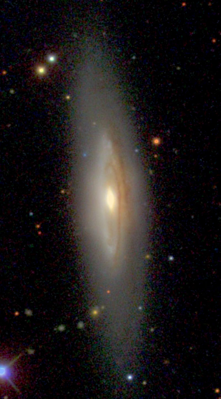 SDSS image of probably spiral galaxy NGC 5389