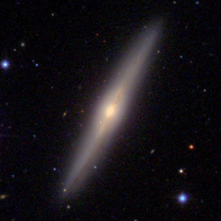 SDSS image of spiral galaxy NGC 5422