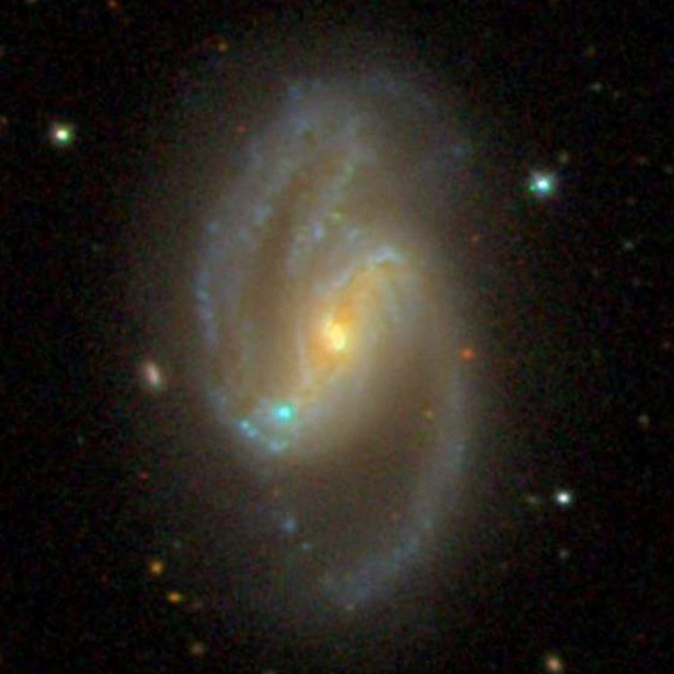 SDSS image of spiral galaxy NGC 5430