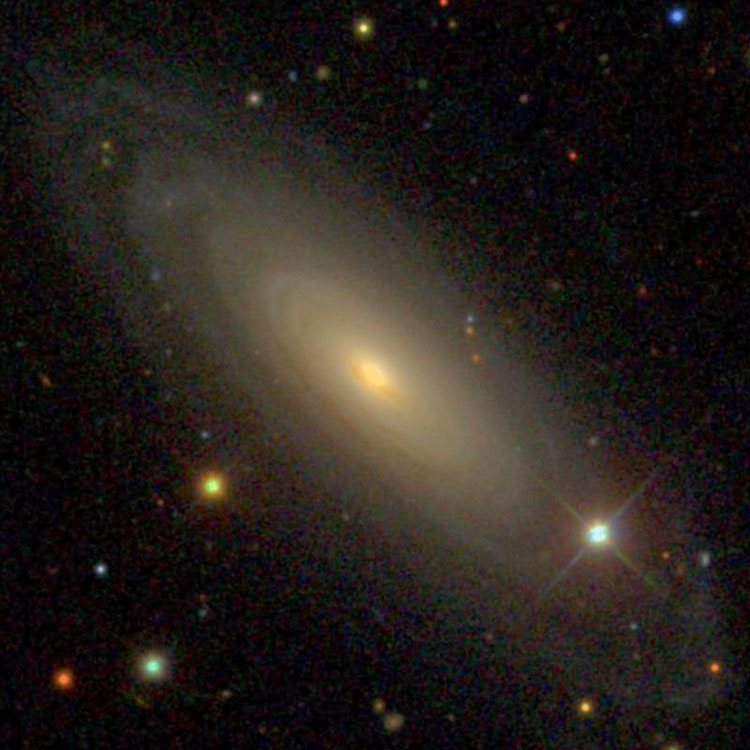 SDSS image of spiral galaxy NGC 5440