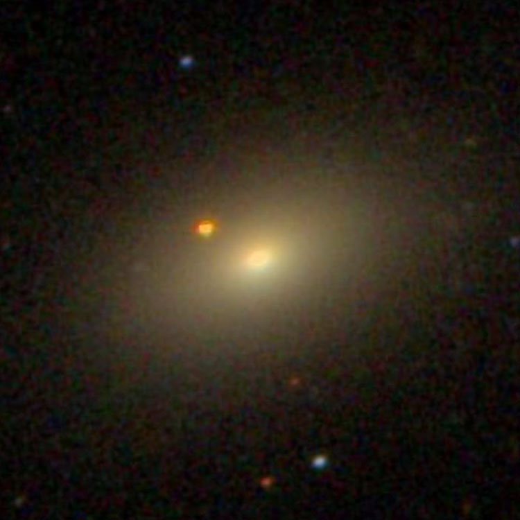 SDSS image of lenticular galaxy NGC 5454