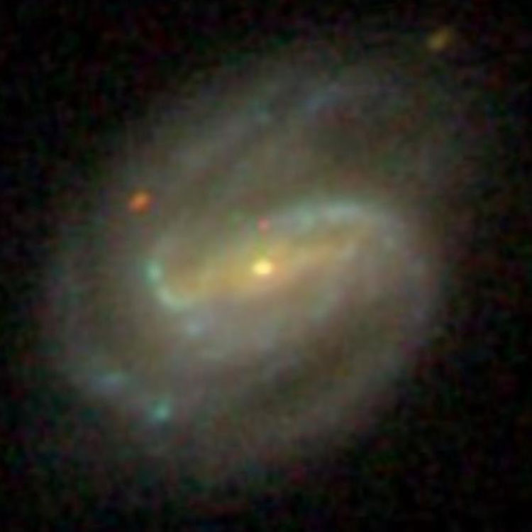 SDSS image of spiral galaxy NGC 5505