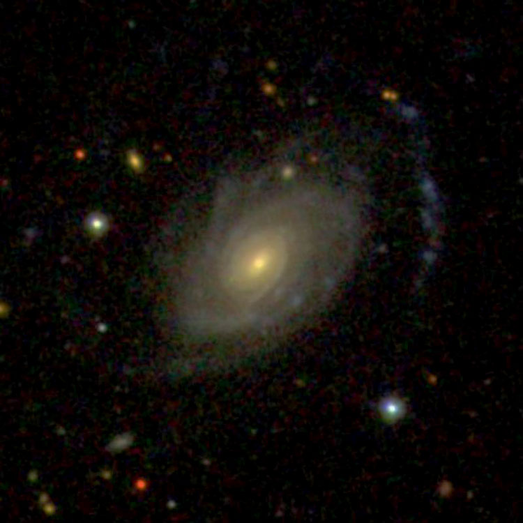 SDSS image of spiral galaxy NGC 5508