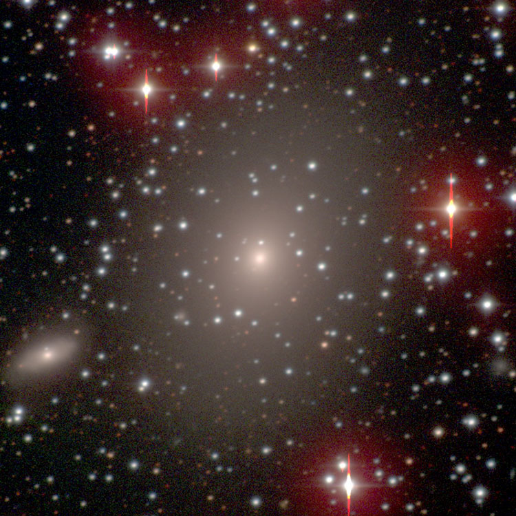 Carnegie-Irvine Galaxy Survey image of lenticular galaxy NGC 5516