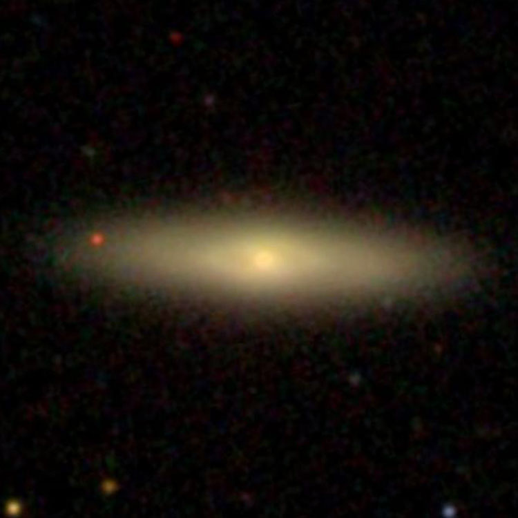 SDSS image of lenticular galaxy NGC 5553