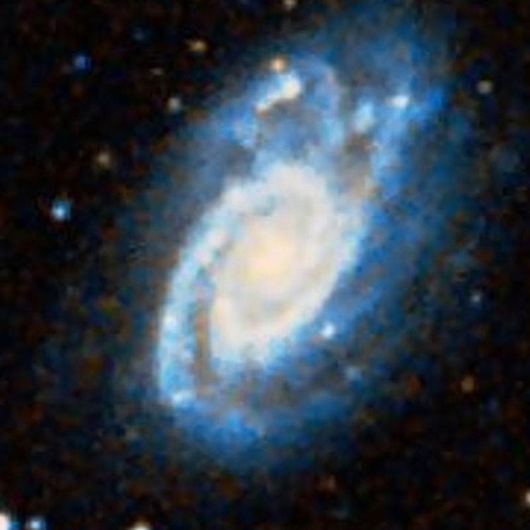 DSS image of spiral galaxy NGC 5861