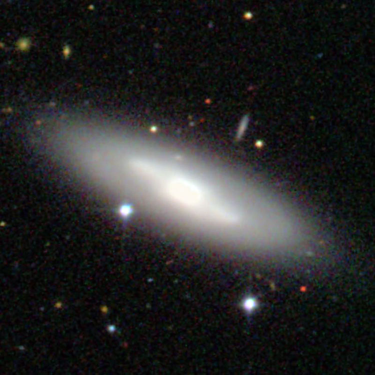 SDSS image of lenticular galaxy NGC 5864