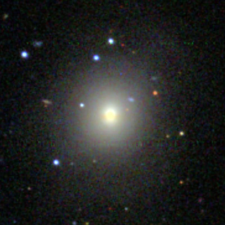 SDSS image of lenticular galaxy NGC 5865