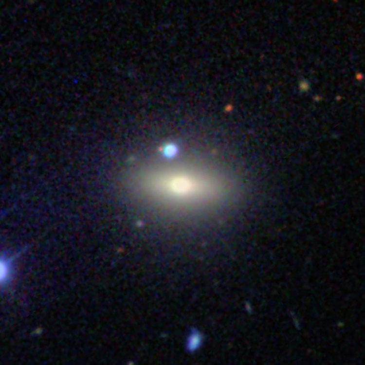 SDSS image of lenticular galaxy NGC 5886