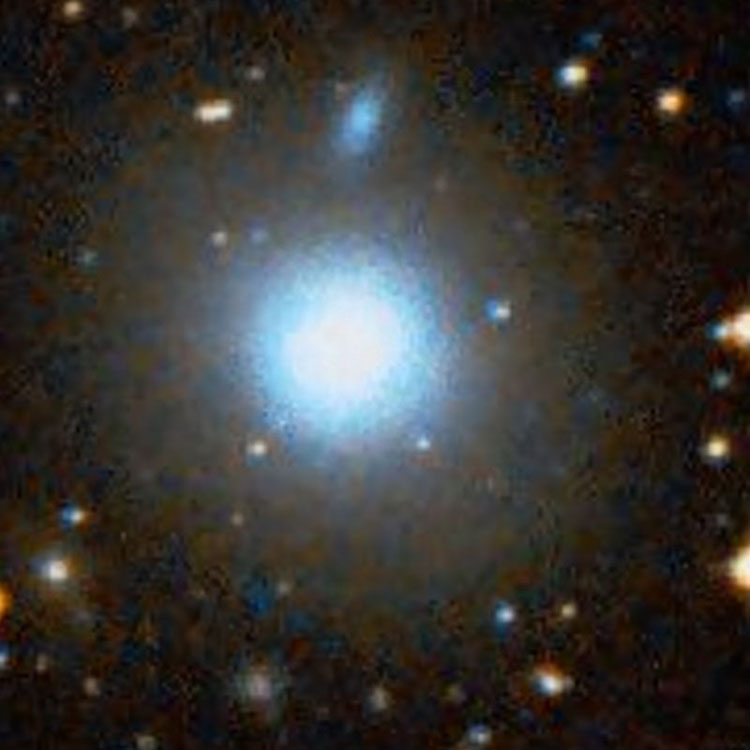 DSS image of elliptical galaxy NGC 5898