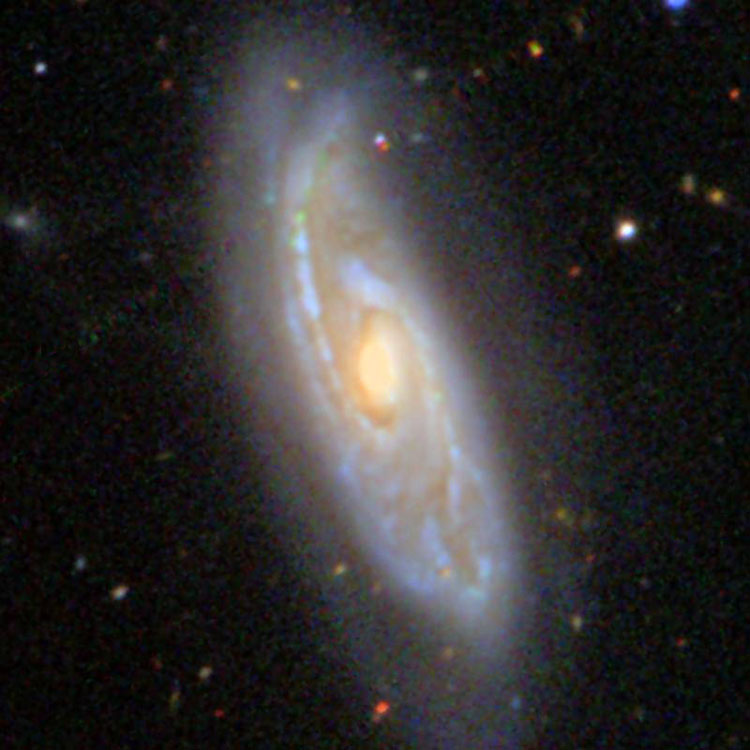 SDSS image of spiral galaxy NGC 5899