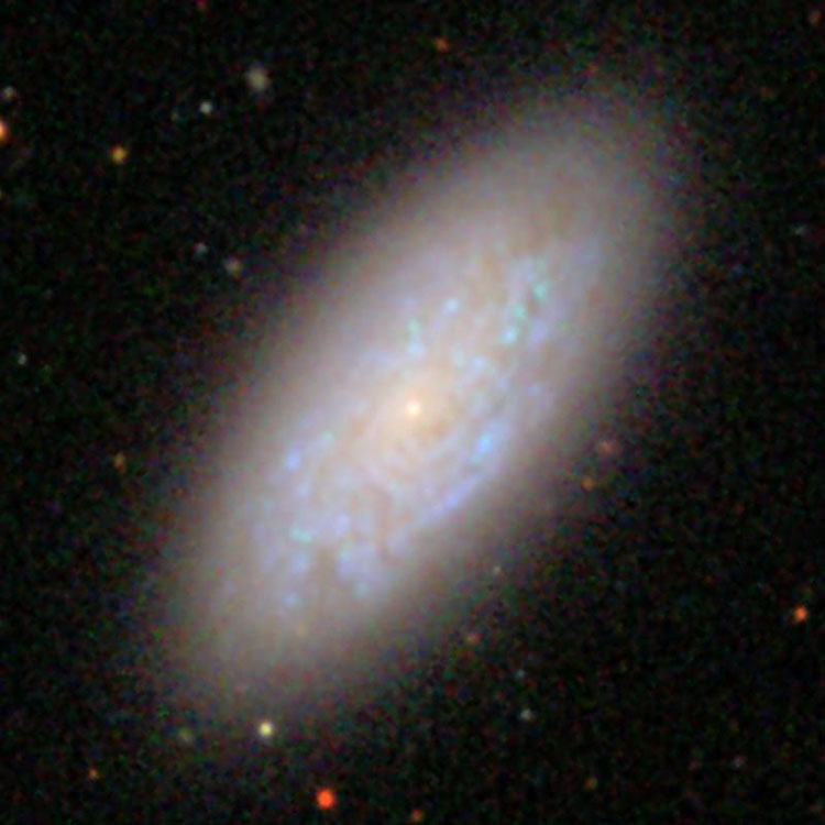 SDSS image of spiral galaxy NGC 5949