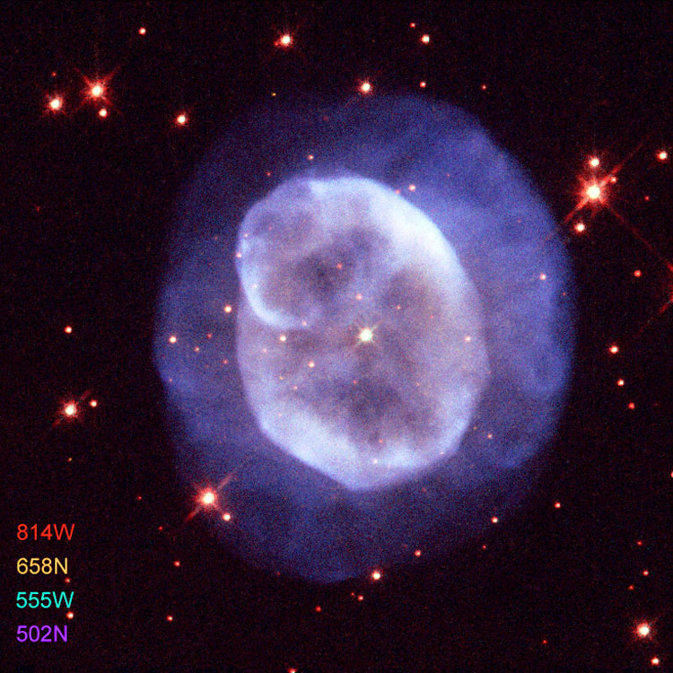HST image of planetary nebula NGC 5979