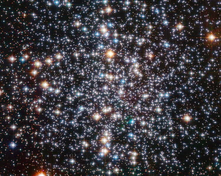 HST image of the core of globular cluster NGC 6121, also known as M4