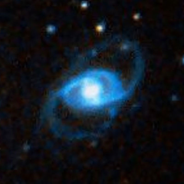 DSS image of spiral galaxy NGC 619