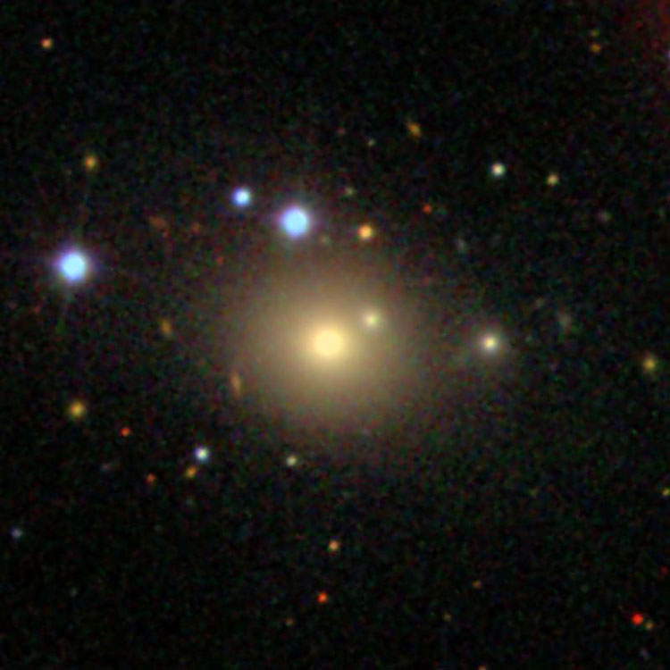 SDSS image of lenticular galaxy NGC 6203
