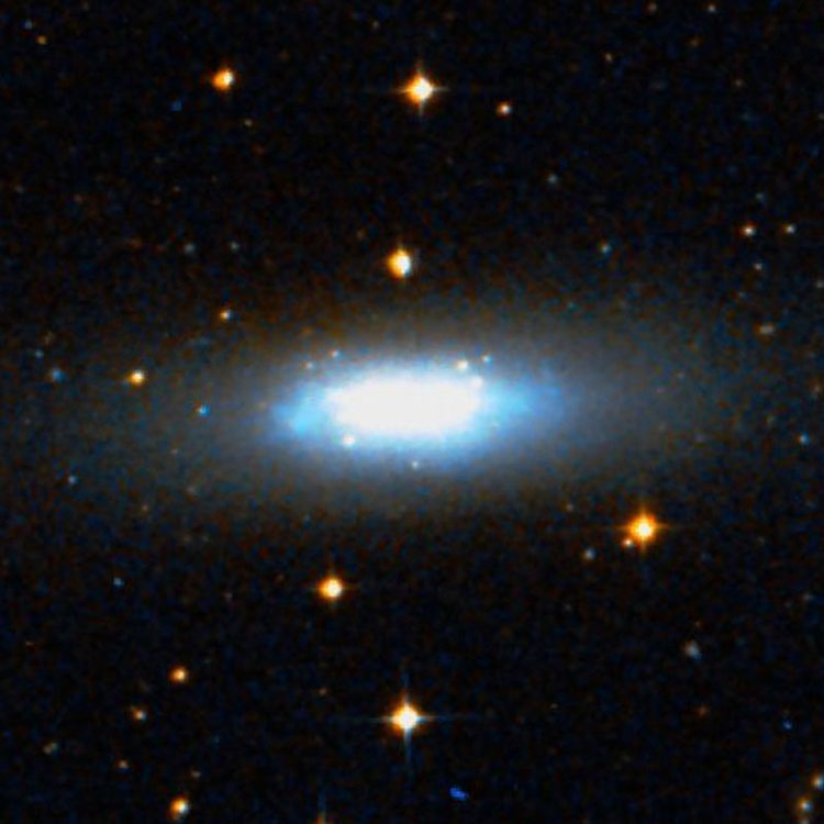 DSS image of spiral galaxy NGC 625