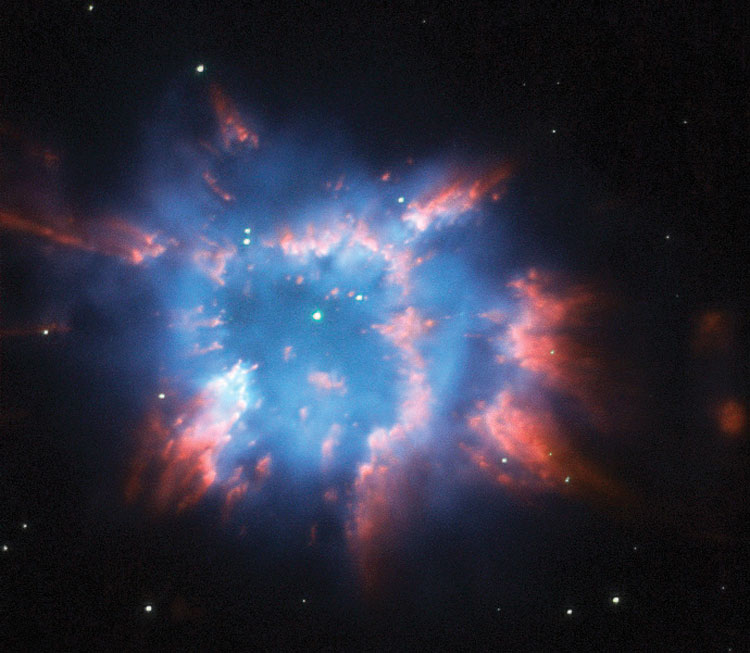 HST image of planetary nebula NGC 6326