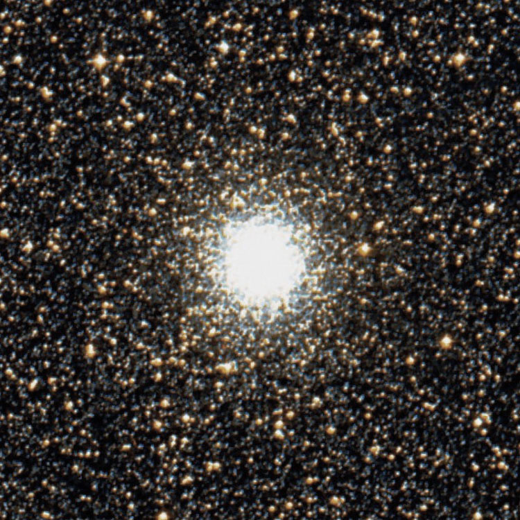 DSS image of region near globular cluster NGC 6356