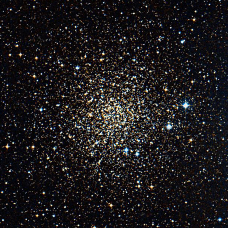 DSS image of region near globular cluster NGC 6366