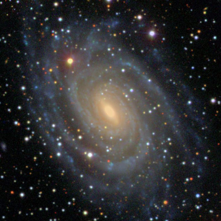 SDSS image of spiral galaxy NGC 6384