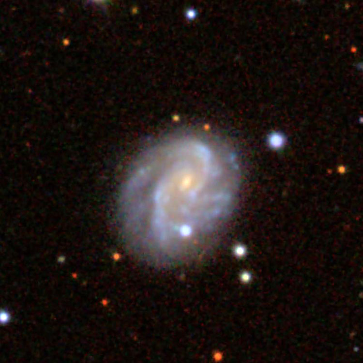 SDSS image of spiral galaxy NGC 6449