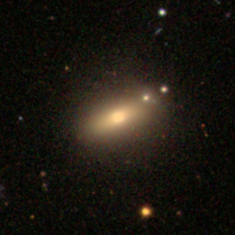 SDSS image of lenticular galaxy NGC 648