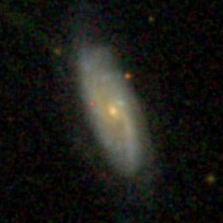 SDSS image of spiral galaxy NGC 649