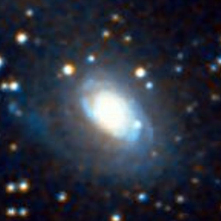 DSS image of spiral galaxy NGC 6500