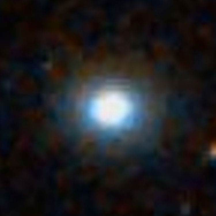 DSS image of lenticular galaxy NGC 667