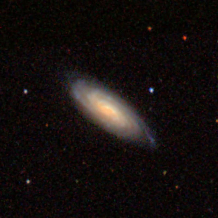 SDSS image of spiral galaxy NGC 671