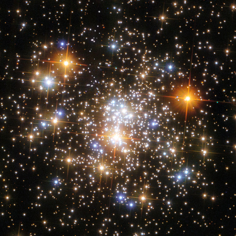 HST image of globular cluster NGC 6717