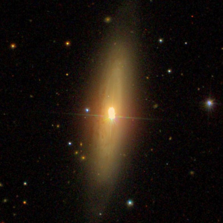 SDSS image of spiral galaxy NGC 676