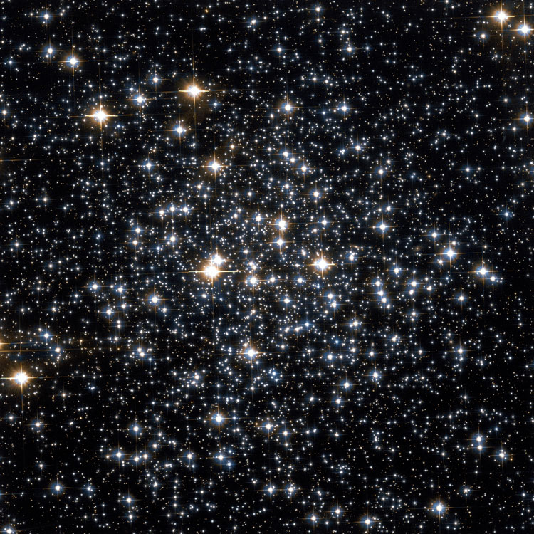 HST image of core of globular cluster NGC 6838, also known as M71